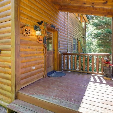 Secluded And Wooded Wears Valley Cabin With Fire Pit! เซอเวียร์วีล ภายนอก รูปภาพ
